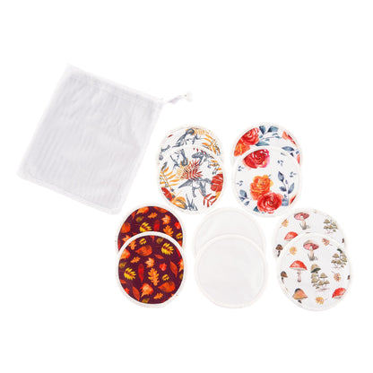 Image showing Amber collection nursing pads. They come 5 prints with 2 of each print. 