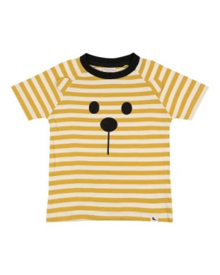 Wide Stripe Character T-Shirt
