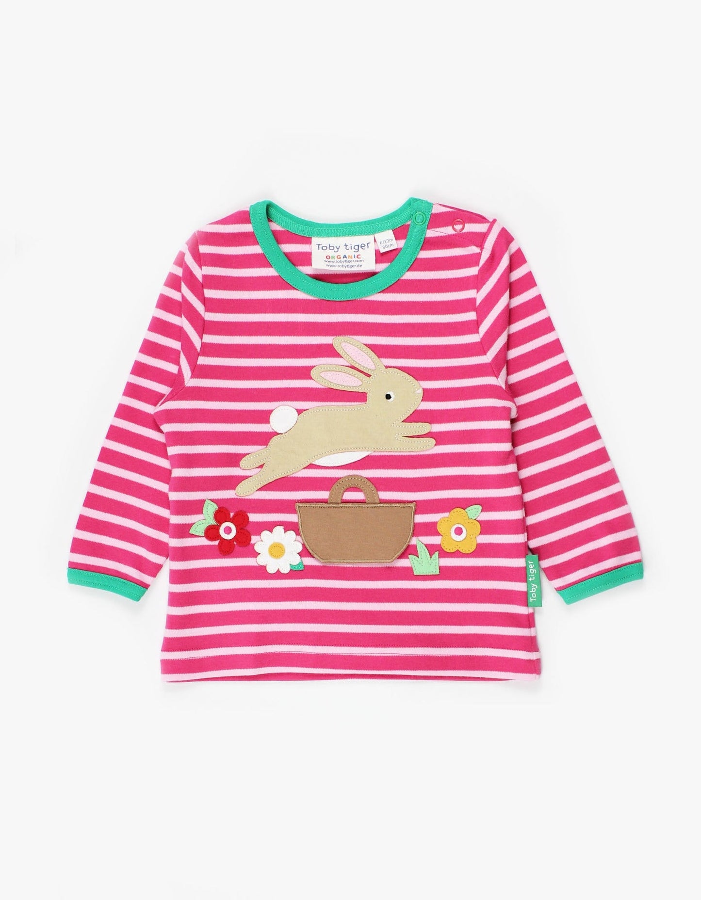Leaping Bunny Applique T-Shirt