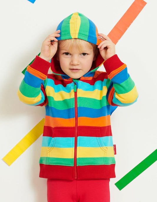 Multi Stripe Hoodie